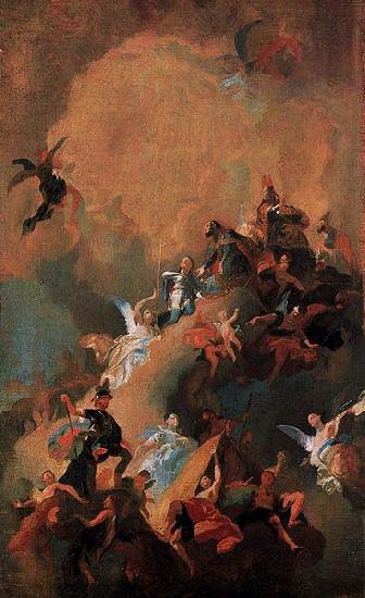 Franz Anton Maulbertsch Apotheosis of a Hungarian Saint oil painting image